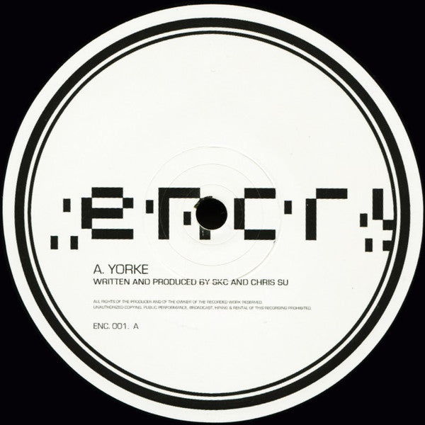 Chris.SU & SKC / SKC - Yorke / Limelight | Very Good (VG) Very Good Plus (VG+)