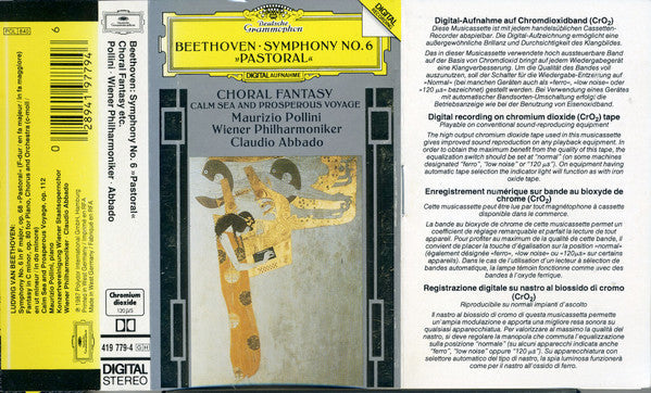 Symphonie No. 6 »Pastorale«, Chorfantasie ∙ Meerestille Und Glückliche Fahrt | Near Mint (NM) Near Mint (NM)