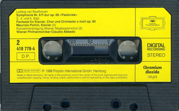 Symphonie No. 6 »Pastorale«, Chorfantasie ∙ Meerestille Und Glückliche Fahrt | Near Mint (NM) Near Mint (NM)