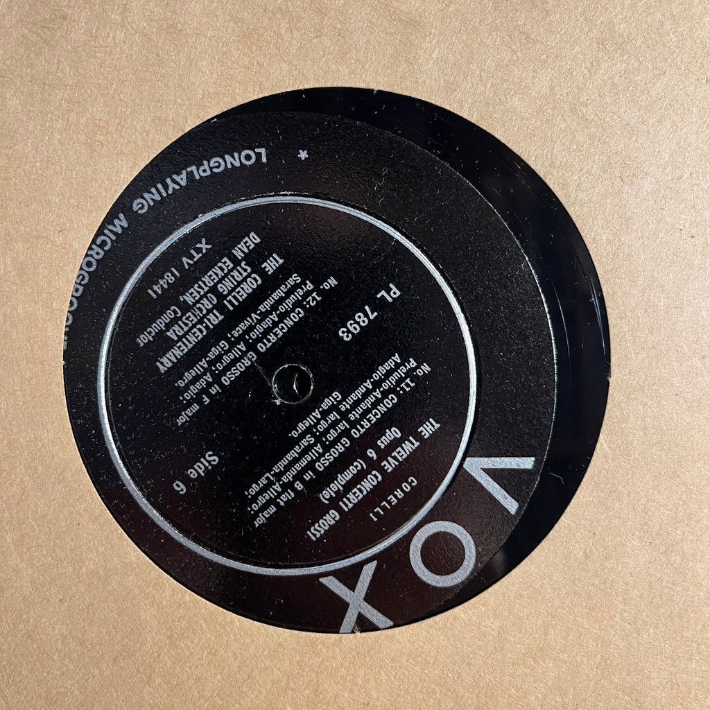 The Twelve Concerti Grossi, Opus 6 (Complete) | Excellent (EX) Excellent (EX)