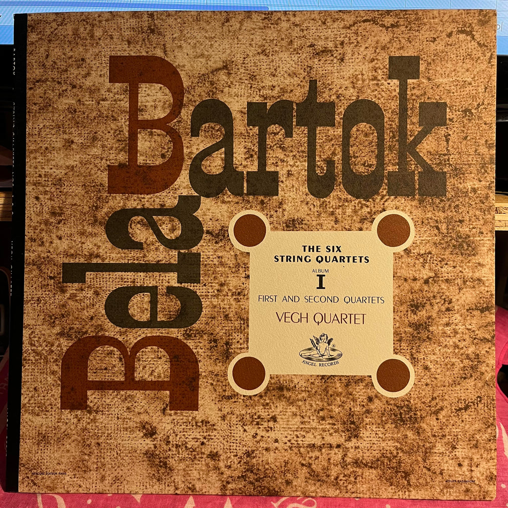 Béla Bartók - The Six String Quartets - Album I - First And Second Quartets | Excellent (EX) Near Mint (NM)