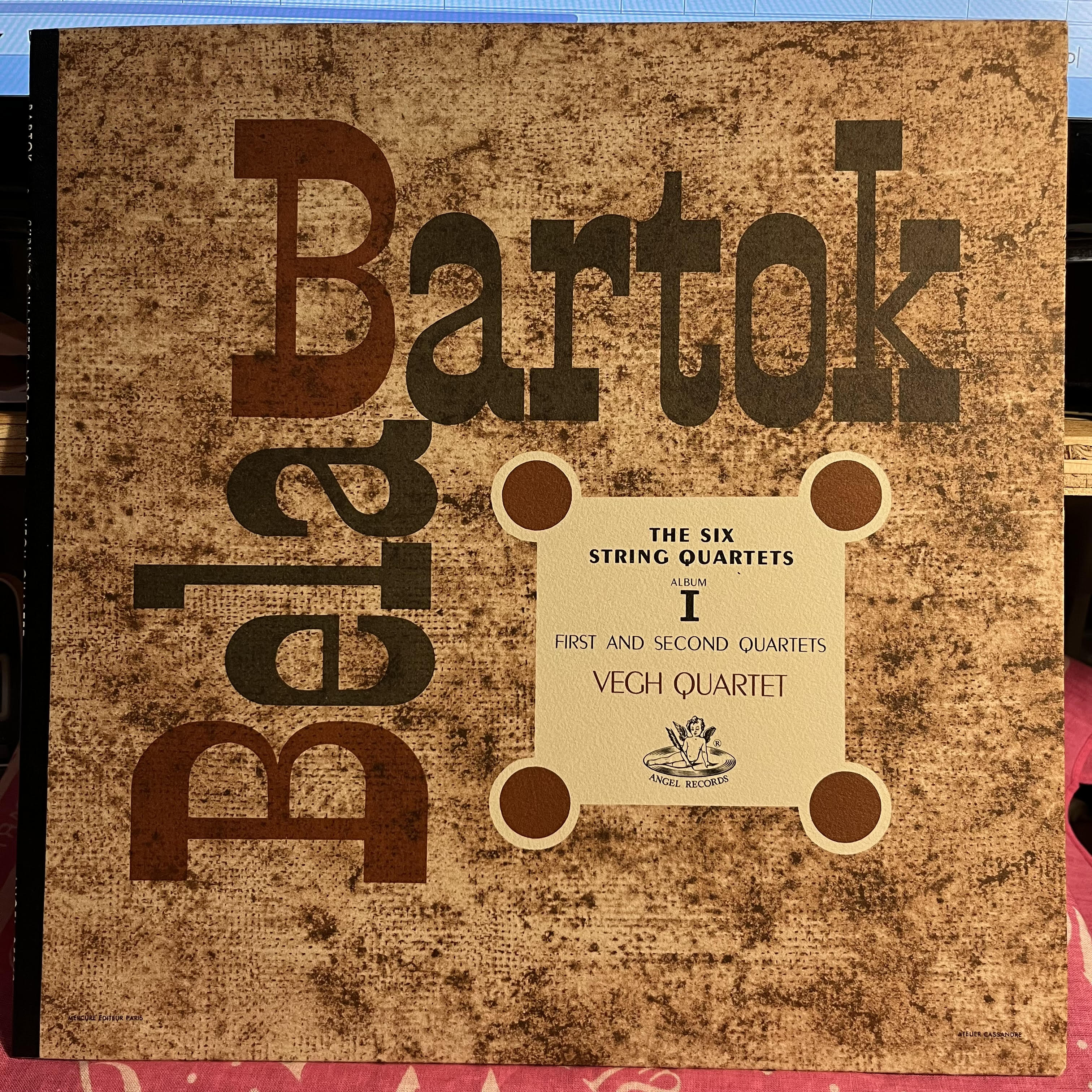 Béla Bartók - The Six String Quartets - Album I - First And Second Quartets | Excellent (EX) Near Mint (NM)