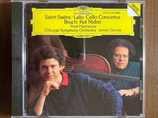 Saint-Saëns • Lalo: Cello Concertos / Bruch: Kol Nidrei (CD) | Excellent+ (EX+) Near Mint (NM)
