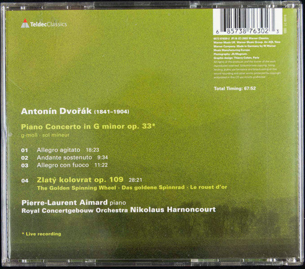 Piano Concerto • The Golden Spinning Wheel (CD) | Excellent+ (EX+) Near Mint (NM)