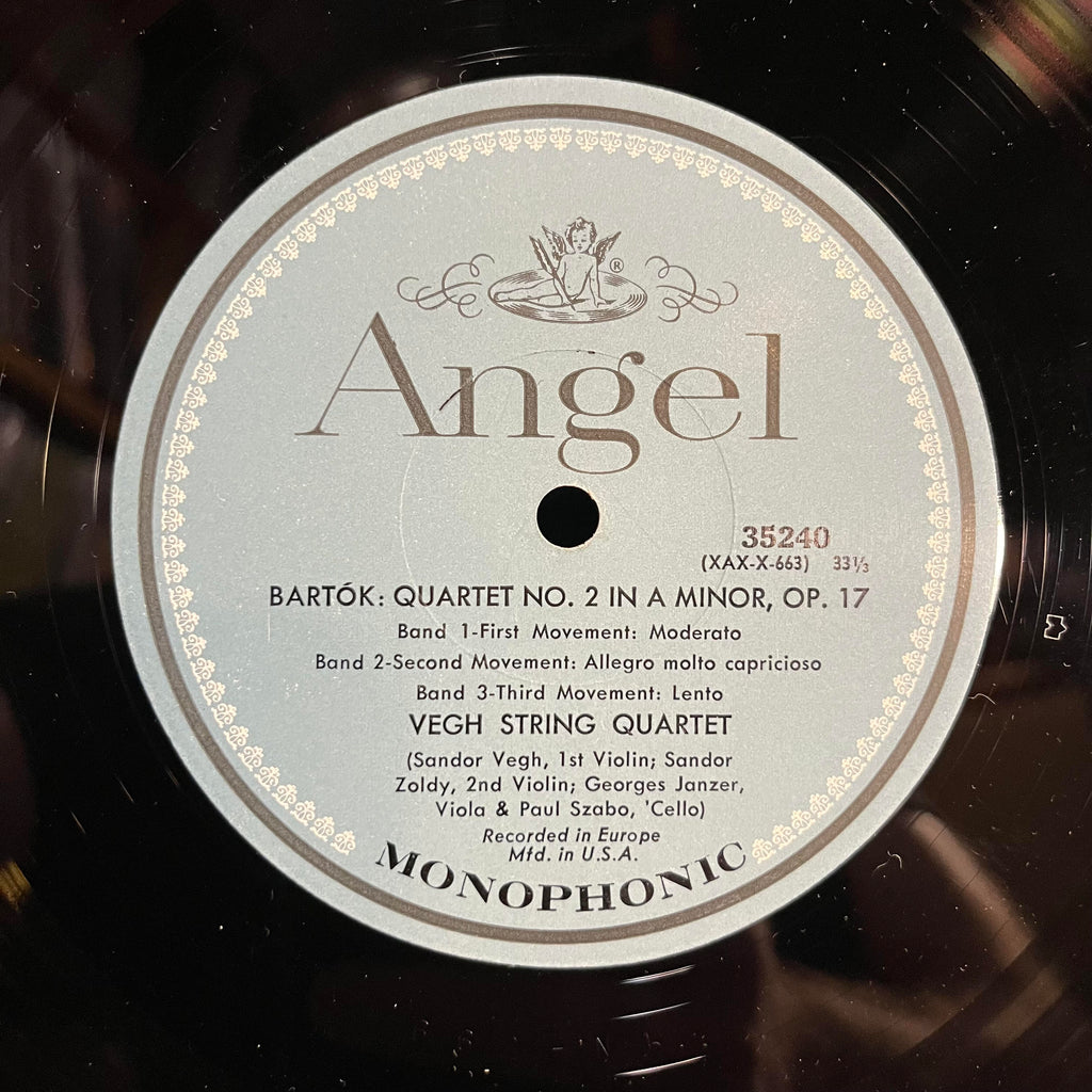 Béla Bartók - The Six String Quartets - Album I - First And Second Quartets | Excellent (EX) Near Mint (NM)