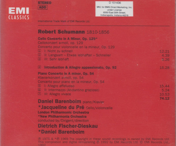 Cello Concerto / Piano Concerto (CD) | Excellent+ (EX+) Near Mint (NM)