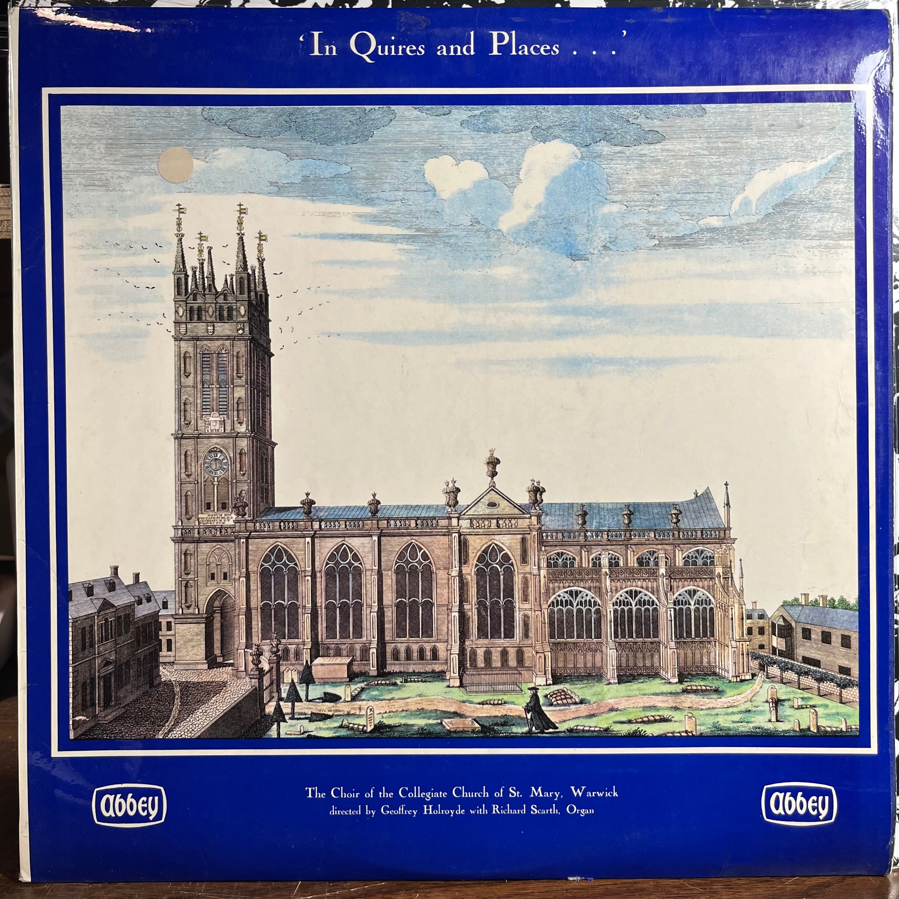 'In Quires And Places...' (VINYL) | Excellent+ (EX+) Near Mint- (NM-)