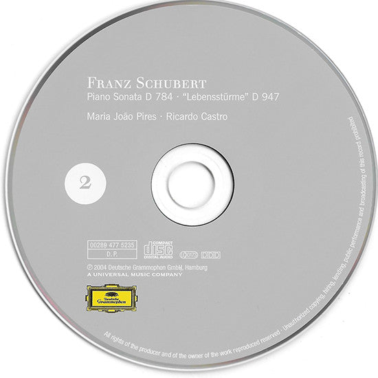 Franz Schubert - «Résonance De L'Originaire» Music For Piano Four Hands (CD) | Near Mint (NM) Excellent+ (EX+)