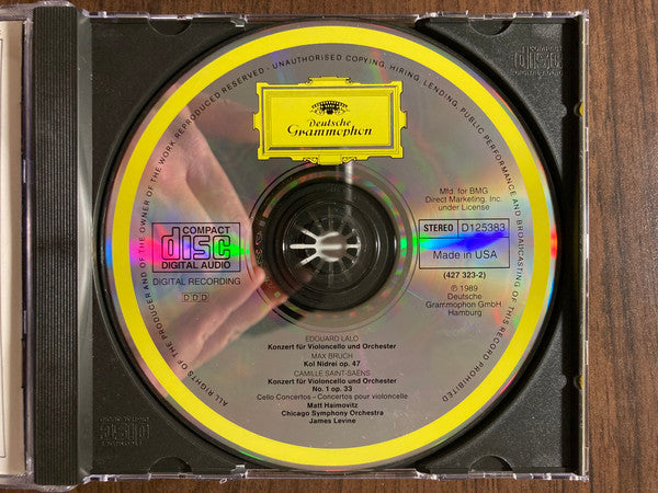 Saint-Saëns • Lalo: Cello Concertos / Bruch: Kol Nidrei (CD) | Excellent+ (EX+) Near Mint (NM)
