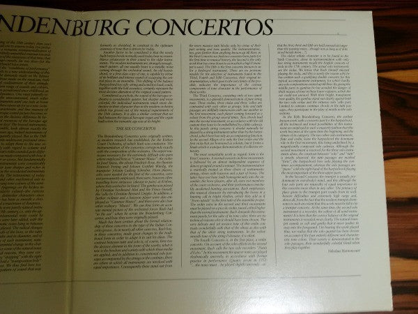 Johann Sebastian Bach - Brandenburg Concertos | Excellent (EX) Very Good Plus (VG+)