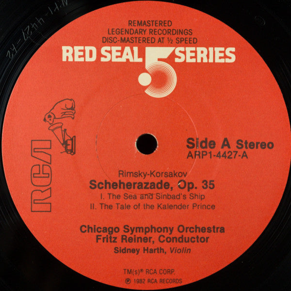 Fritz Reiner - Scheherazade | Excellent (EX) Near Mint (NM)