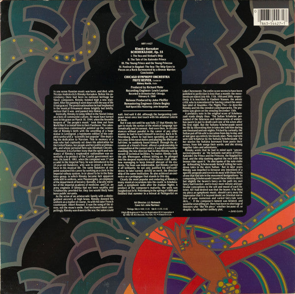 Fritz Reiner - Scheherazade | Excellent (EX) Near Mint (NM)