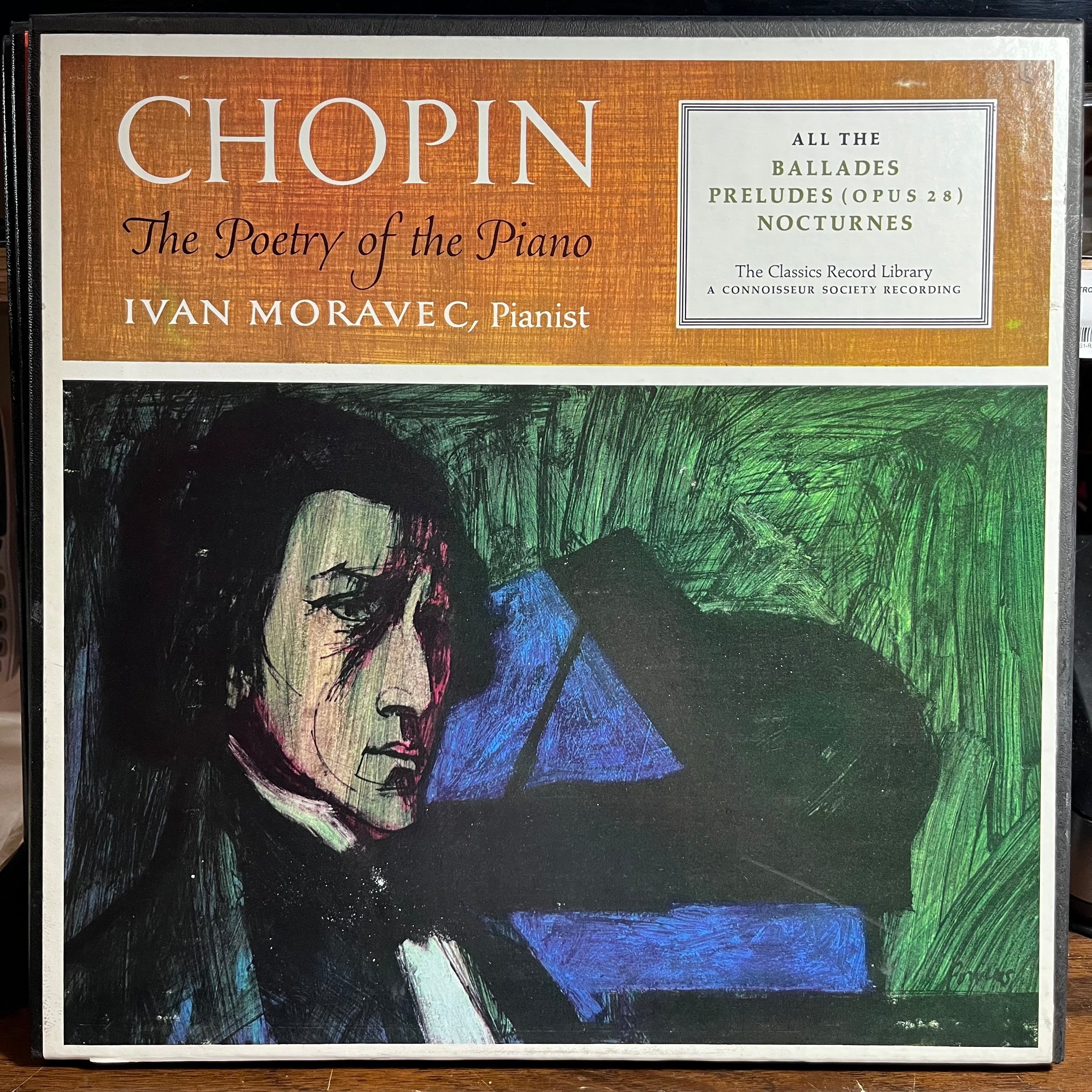 Frédéric Chopin - The Poetry Of The Piano (4xVINYL BOX) | Excellent (EX) Near Mint (NM)