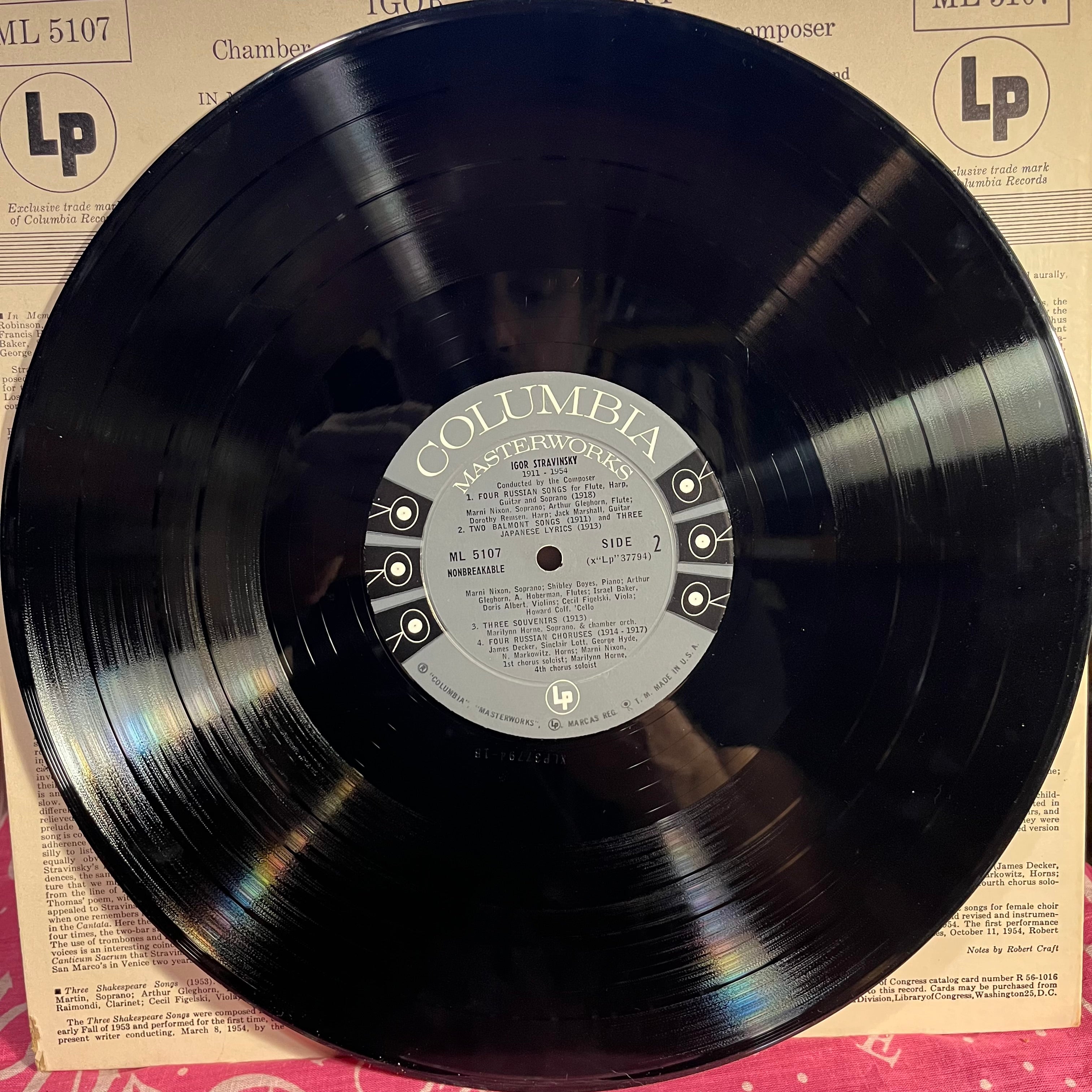 Igor Stravinsky - In Memoriam Dylan Thomas | Excellent (EX) Near Mint (NM)