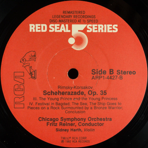 Fritz Reiner - Scheherazade | Excellent (EX) Near Mint (NM)