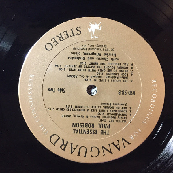Paul Robeson - The Essential Paul Robeson (2xVINYL) | Excellent (EX) Excellent+ (EX+)