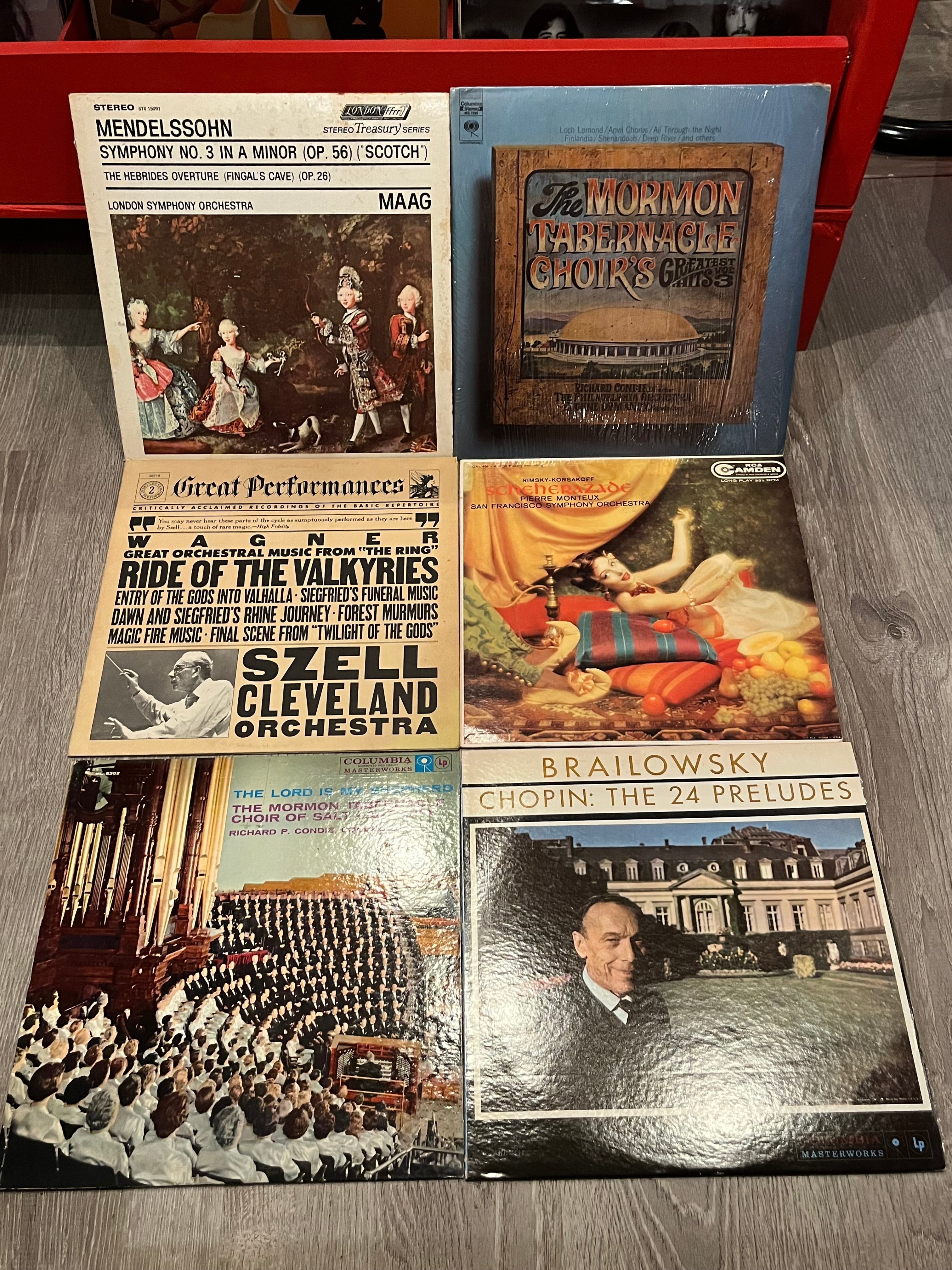 Various - 33 LIKE NEW CLASSICAL VINYL ALBUMS LPS (EX-NM) | Excellent (EX) Excellent (EX)