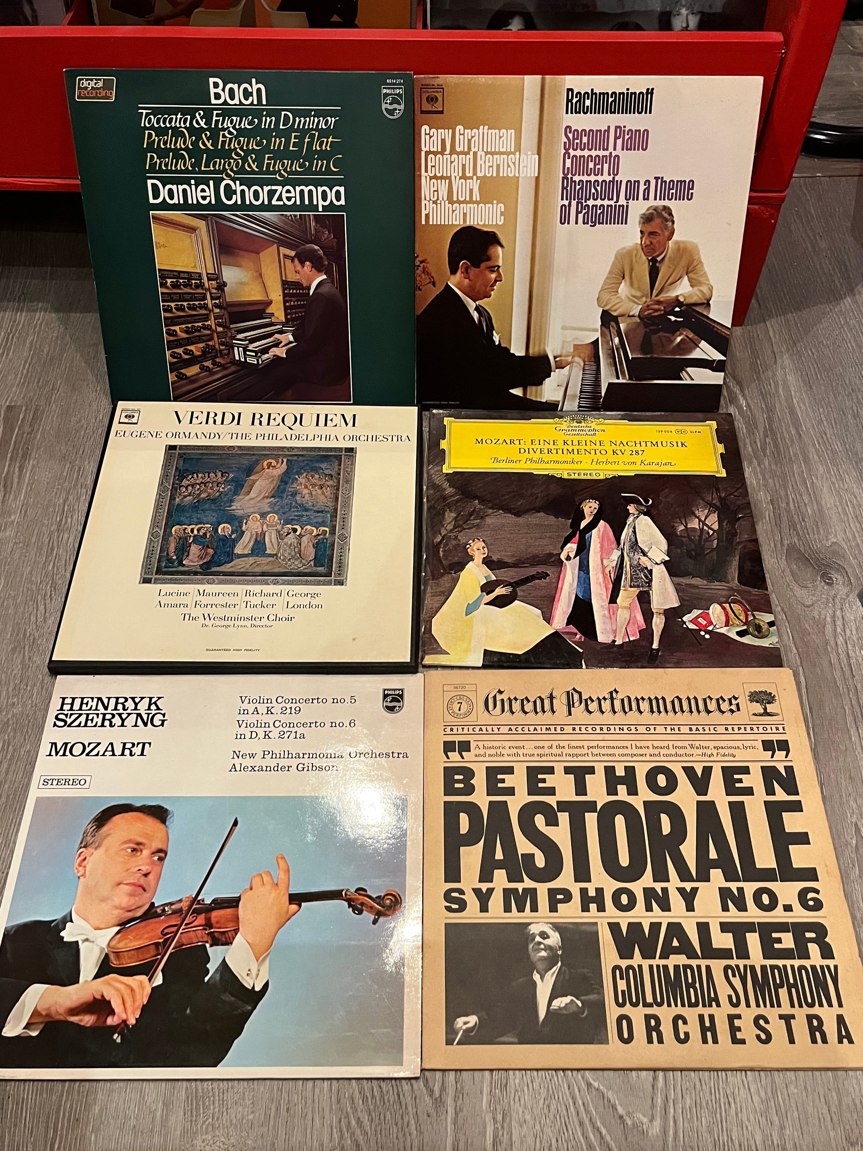 Various - 33 LIKE NEW CLASSICAL VINYL ALBUMS LPS (EX-NM) | Excellent (EX) Excellent (EX)