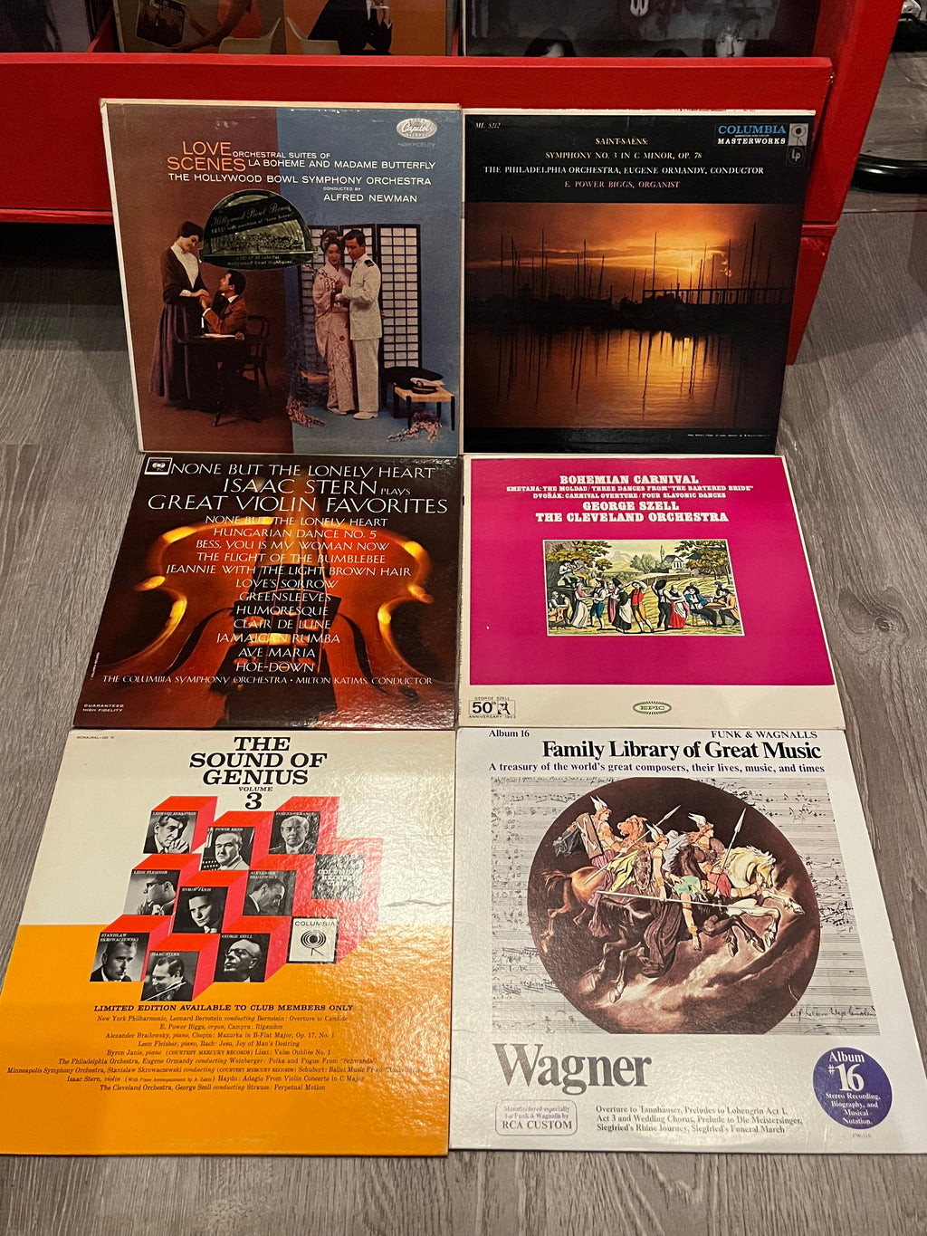 Various - 33 LIKE NEW CLASSICAL VINYL ALBUMS LPS (EX-NM) | Excellent (EX) Excellent (EX)