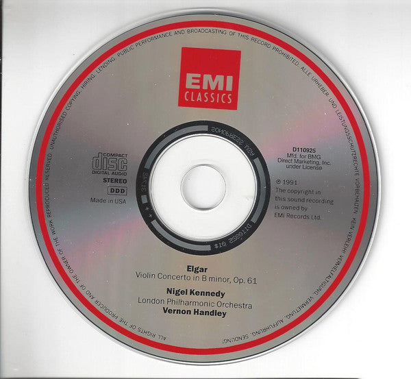 Violin Concerto (CD) | Near Mint (NM) Near Mint (NM)