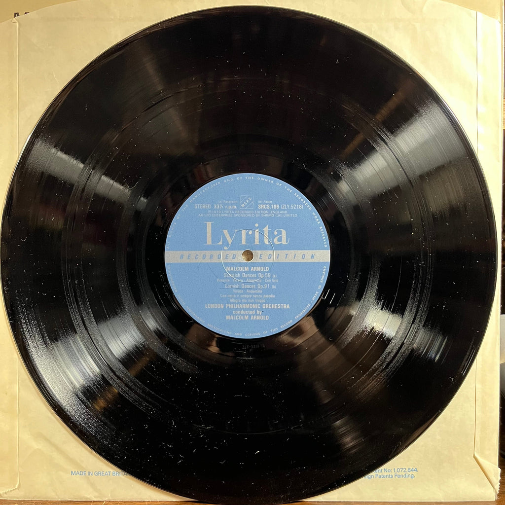 English ∙ Scottish & Cornish Dances (VINYL) | Near Mint- (NM-) Excellent+ (EX+)
