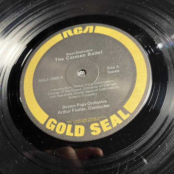Arthur Fiedler - The Carmen Ballet (VINYL) | Near Mint- (NM-) Excellent+ (EX+)