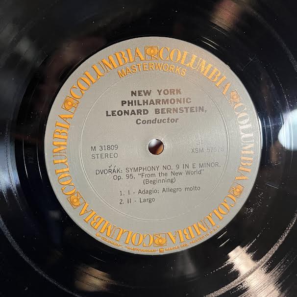 Leonard Bernstein - Symphony No. 9 "New World" (VINYL) | Near Mint- (NM-) Near Mint- (NM-)