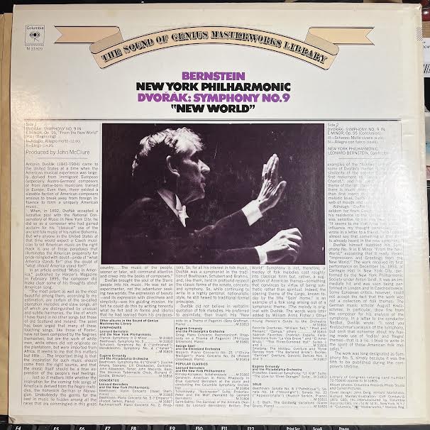 Leonard Bernstein - Symphony No. 9 "New World" (VINYL) | Near Mint- (NM-) Near Mint- (NM-)