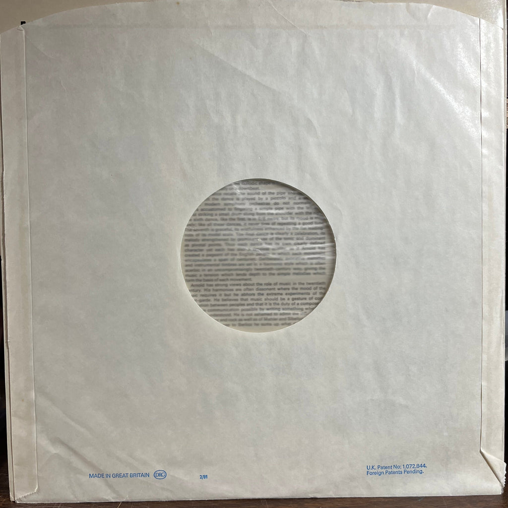 English ∙ Scottish & Cornish Dances (VINYL) | Near Mint- (NM-) Excellent+ (EX+)