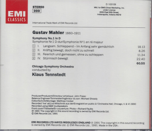 Symphonie No. 1 (CD) | Near Mint (NM) Near Mint (NM)