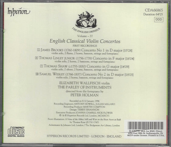 English Classical Violin Concertos (CD) | Near Mint (NM) Near Mint (NM)