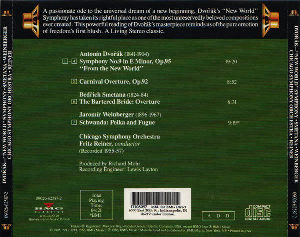 New World Symphony And Other Orchestral Masterworks (CD) | Near Mint (NM)
