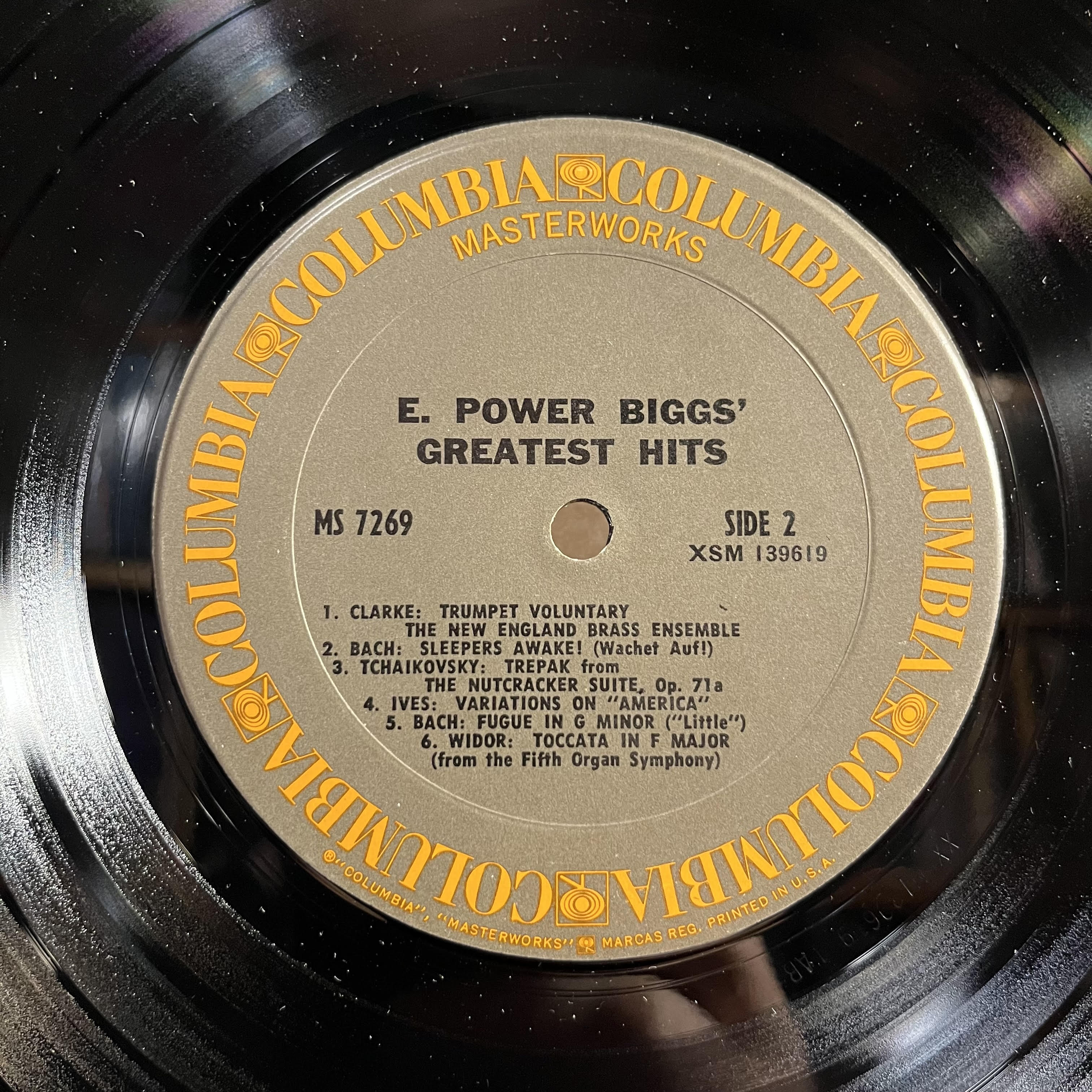 E. Power Biggs' Greatest Hits *SHRINK* | Near Mint (NM) Near Mint (NM)