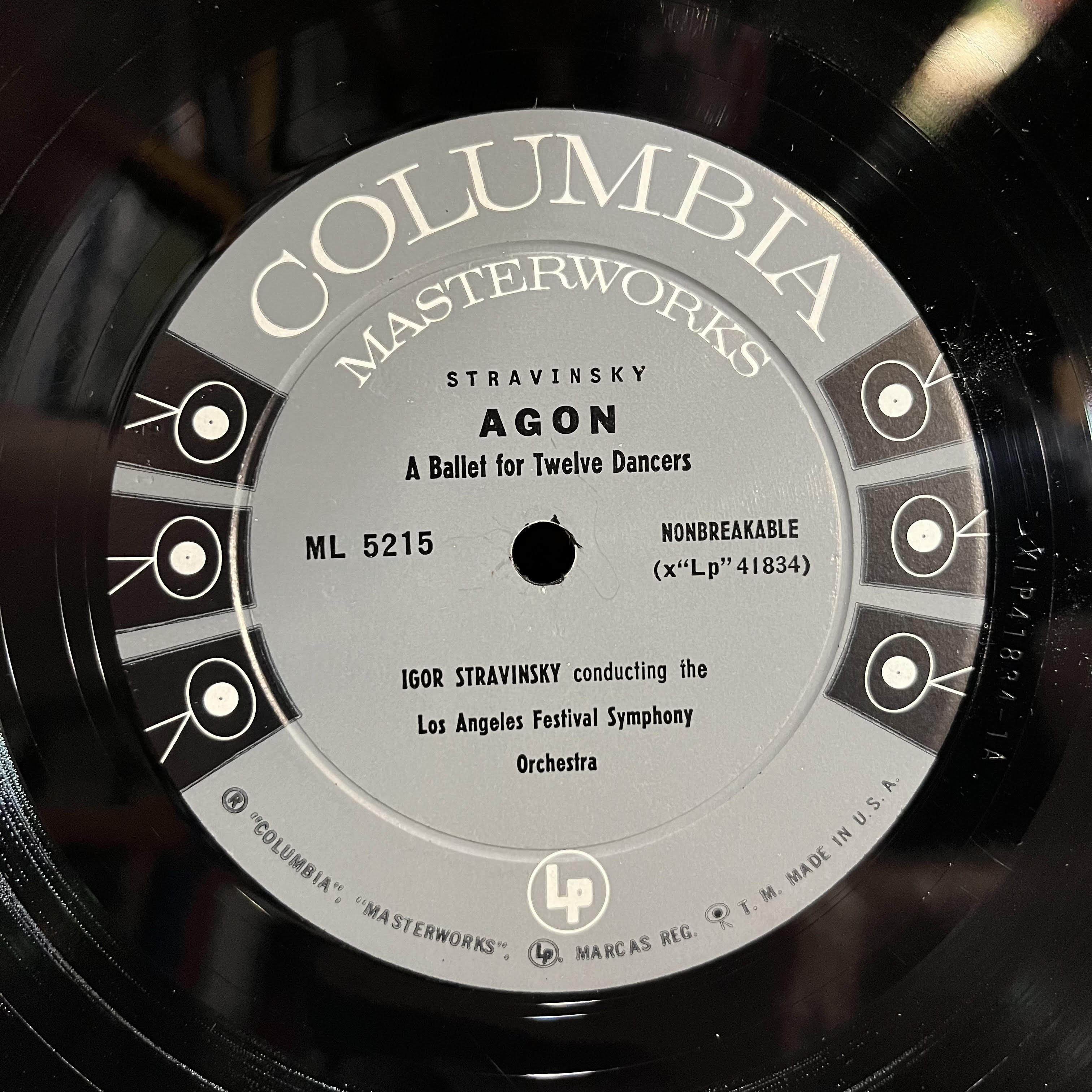Igor Stravinsky - Agon (A Ballet For Twelve Dancers) / Canticum Sacrum | Near Mint (NM) Excellent (EX)