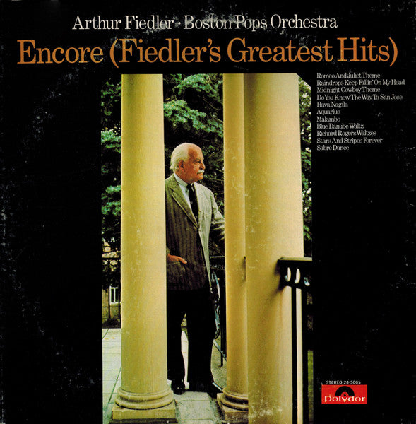 Arthur Fiedler - Encore (Fiedler's Greatest Hits) | Near Mint (NM) Excellent (EX)