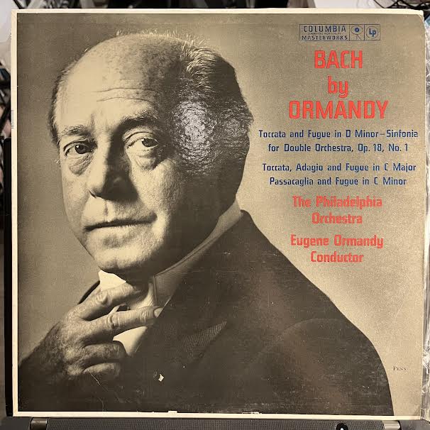 Eugene Ormandy - Bach By Ormandy (VINYL) | Near Mint (NM or M-)