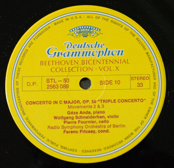 Ludwig Van Beethoven - Music For Violin And Cello Part 1 *BOX* | Near Mint (NM) Very Good Plus (VG+)