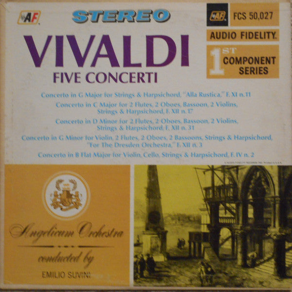 Antonio Vivaldi - Five Concerti | Near Mint (NM) Excellent (EX)