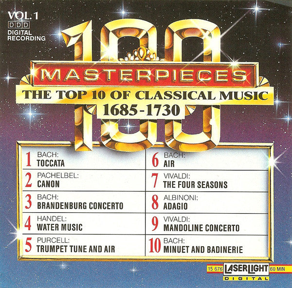 Various - The Top 100 Masterpieces Of Classical Music: 1685-1928 *10XCD BOX* | Near Mint (NM) Near Mint (NM)