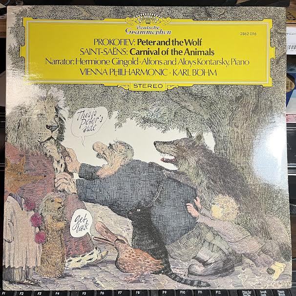 Sergei Prokofiev - Prokofiev: Peter And The Wolf And Saint-Saëns: Carnival Of The Animals (VINYL) | Near Mint (NM or M-)