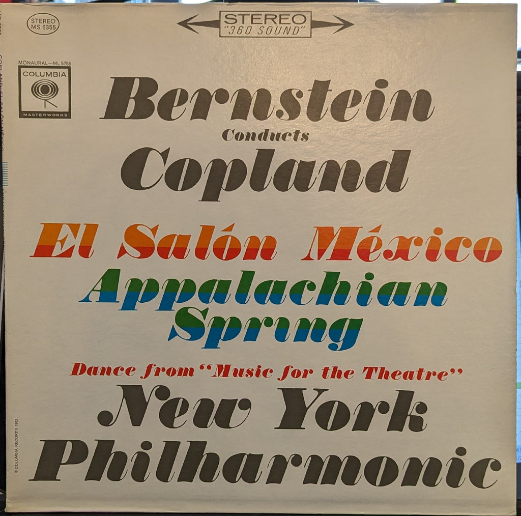 Leonard Bernstein - El Salón México / Appalachian Spring / Dance From "Music For The Theatre" *STEREO* | Near Mint (NM) Near Mint (NM)