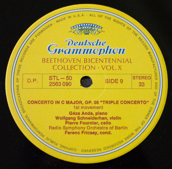 Ludwig Van Beethoven - Music For Violin And Cello Part 1 *BOX* | Near Mint (NM) Very Good Plus (VG+)