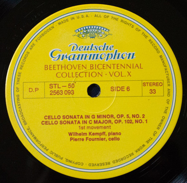 Ludwig Van Beethoven - Music For Violin And Cello Part 1 *BOX* | Near Mint (NM) Very Good Plus (VG+)