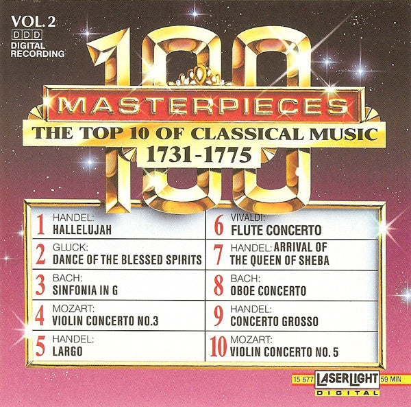 Various - The Top 100 Masterpieces Of Classical Music: 1685-1928 *10XCD BOX* | Near Mint (NM) Near Mint (NM)