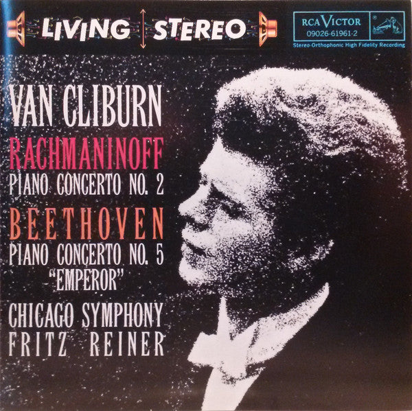 Van Cliburn - Piano Concerto No. 2 / Piano Concerto No. 5 "Emperor" (2xCD) | Near Mint (NM) Near Mint (NM)