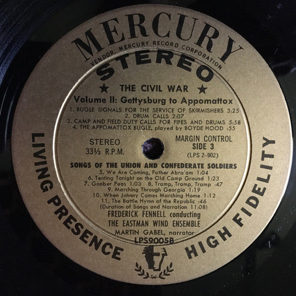 Frederick Fennell - The Civil War Its Music And Its Sounds Volume 2 | Near Mint (NM) Near Mint (NM)