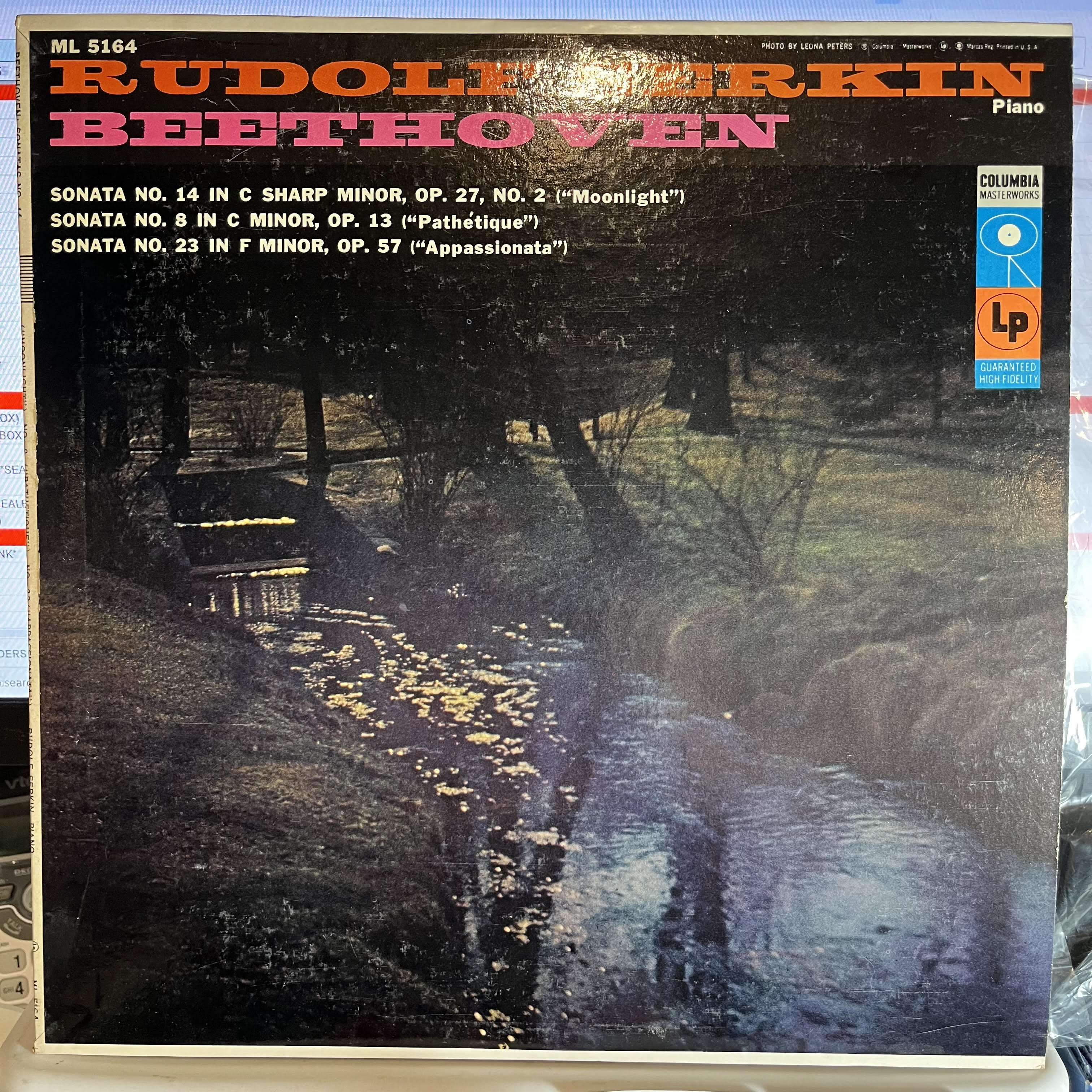 Ludwig van Beethoven - Sonata No. 14 / Sonata No. 8 / Sonata No. 23 | Near Mint (NM) Near Mint (NM)
