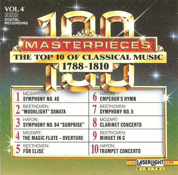 Various - The Top 100 Masterpieces Of Classical Music: 1685-1928 *10XCD BOX* | Near Mint (NM) Near Mint (NM)