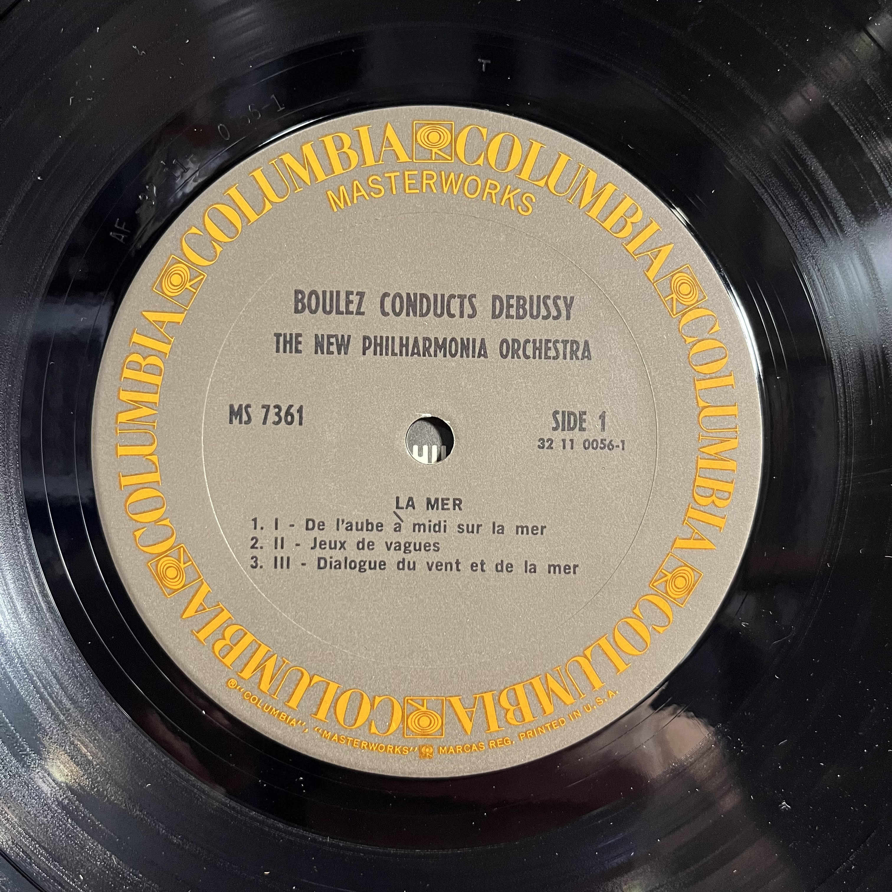 Pierre Boulez - La Mer - L'Après Midi D'un Faune - Jeux *SHRINK* | Near Mint (NM) Near Mint (NM)