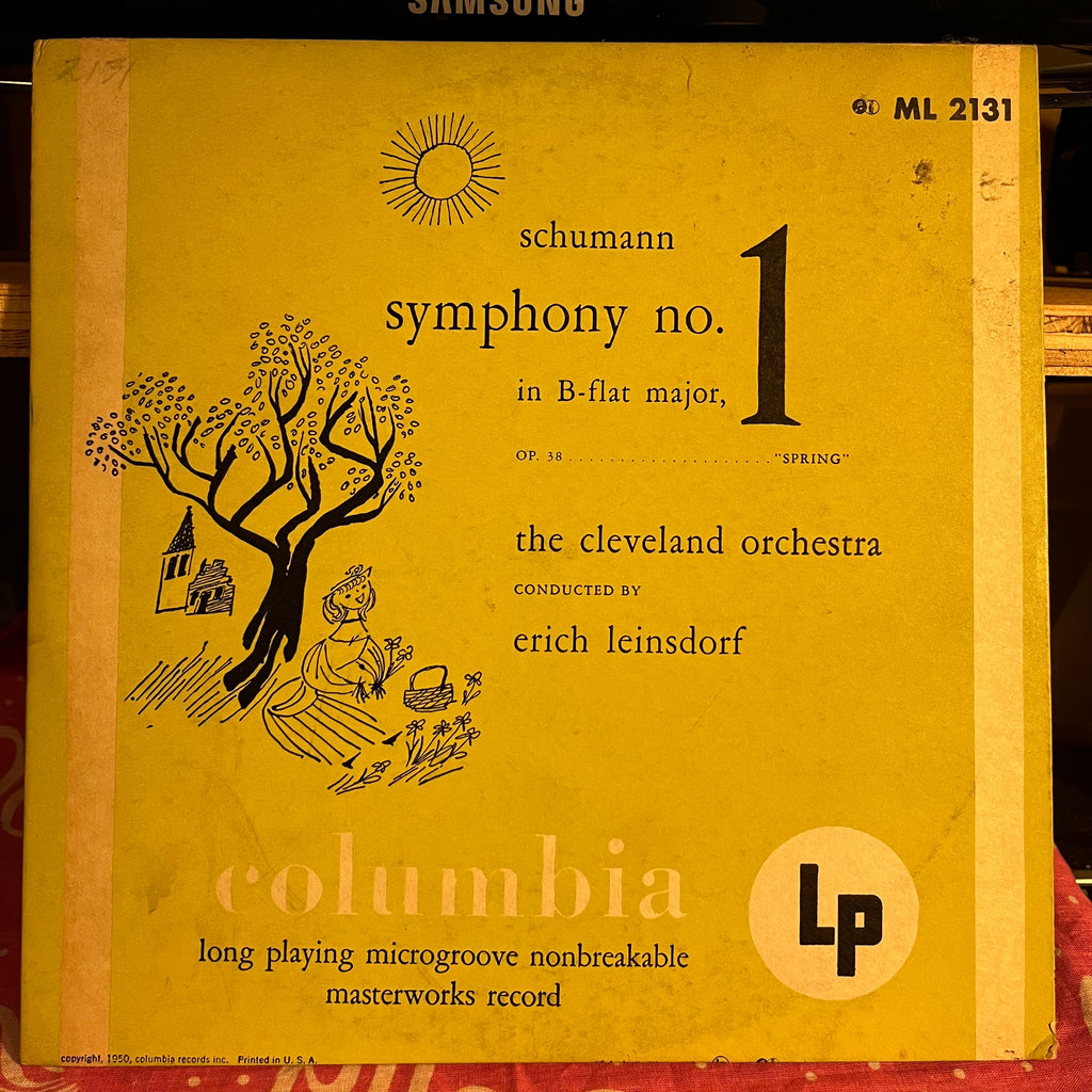 Symphony No. 1 In B-Flat Major, Op. 38 ("Spring") 10" | Near Mint (NM) Excellent (EX)
